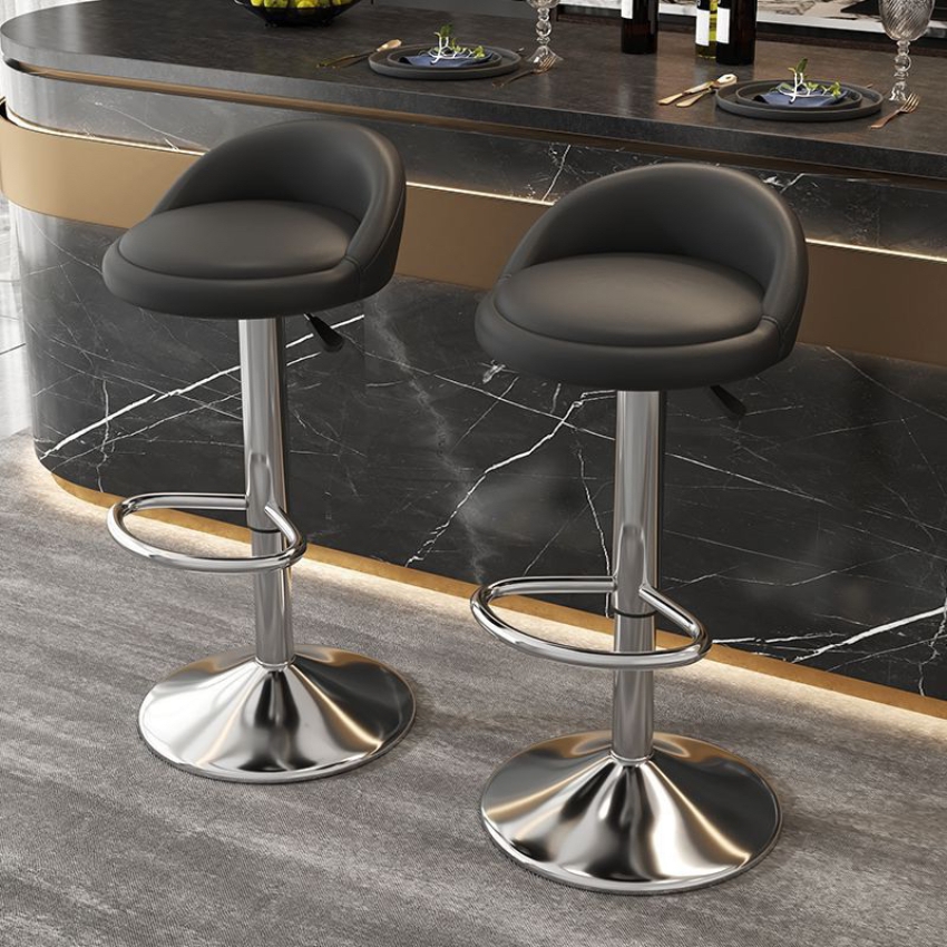 Ghế bar mini nệm tròn bọc da nhiều màu: SG - 4143 - $hienthicat